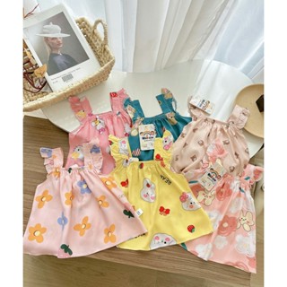 Bộ 2 dây cánh tiên lanh lụa cho bé gái.