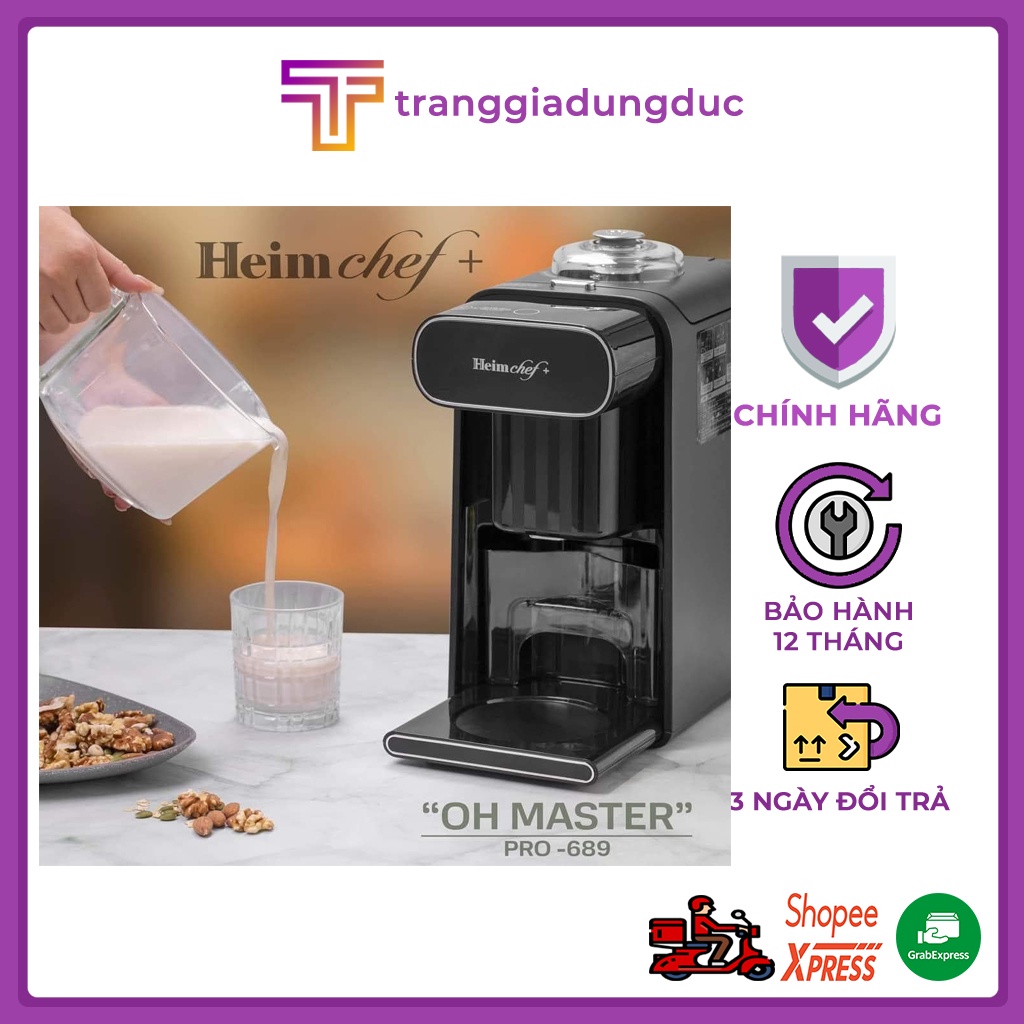 Máy làm sữa hạt HEIMCHEF OH MASTER PLUS PRO 689