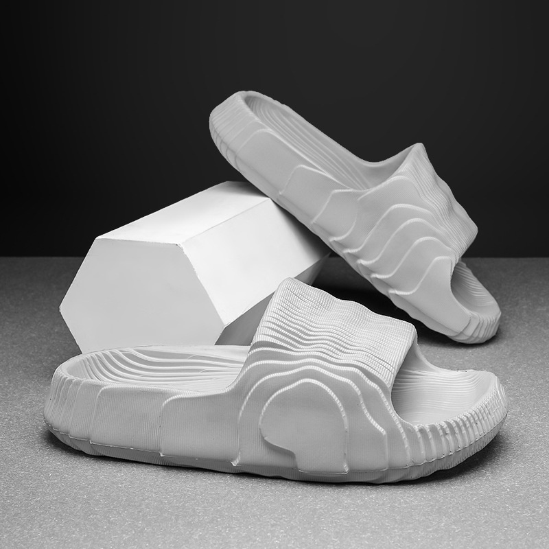 Dép bánh mỳ bấp cải thông hơi Nhẹ Êm Đế cao 2.5cm, Dép Quai Ngang kute