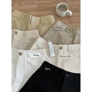 QUẦN ĐÙI KAKI XẺ_QD1053