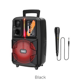 Loa bluetooth hoco bs37 kèm mic hát nghe 3h