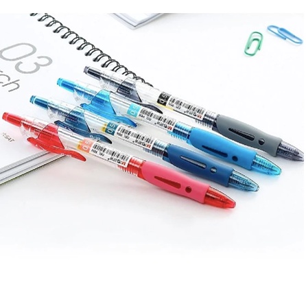 Bút gel mg gp1008 bút bi bấm mg gp1008 mực xanh đen đỏ ngòi 0,5mm Bút gel cho học sinh sinh viên có ruột thay thế
