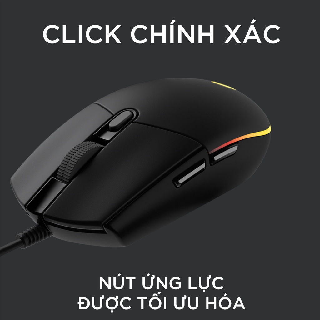 Logitech G203 Lightsync RGB Wired Gaming Mouse - 8K Sensor