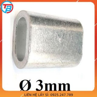 Cốt nhôm đầu nhôm khóa dây cáp - Cáp Thép Thái Bình Vina