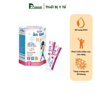 Sữa non ăn ngon Kun cho bé nhập khẩu Mỹ-Uống liền-Hộp 20 gói x10ml