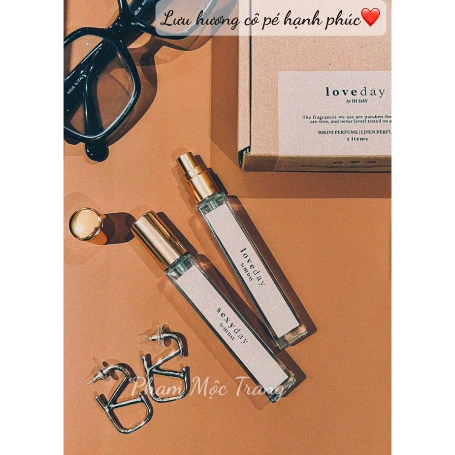 Lưu Hương Hạnh Phúc - Lưu Hương Cô Bé Gây Nhớ Set 2 Mùi Ngọt Ngào, Sexy 10ml