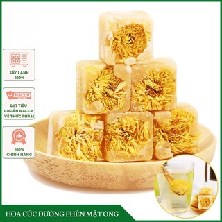 Trà hoa cúc đường phèn mật ong thanh nhiệt giải độc cải thiện giấc ngủ