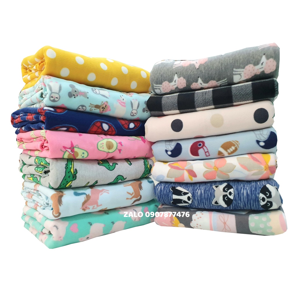 🌈{{GIÁ SINH VIÊN 50 mẫu}}🌈Mền nỉ Cotton Thái Lan mịn cho văn phòng, đi học, du lịch, đi phượt