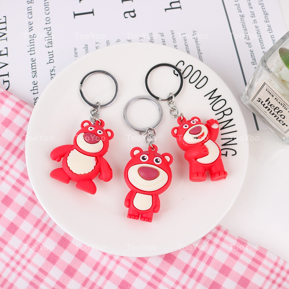 Móc khóa mini Gấu gâu Lotso nhiều mẫu dễ thương cute TooYoo BK00545