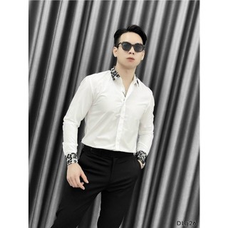 Sơ mi Luxury Thiết kế - Sơ mi phối lụa