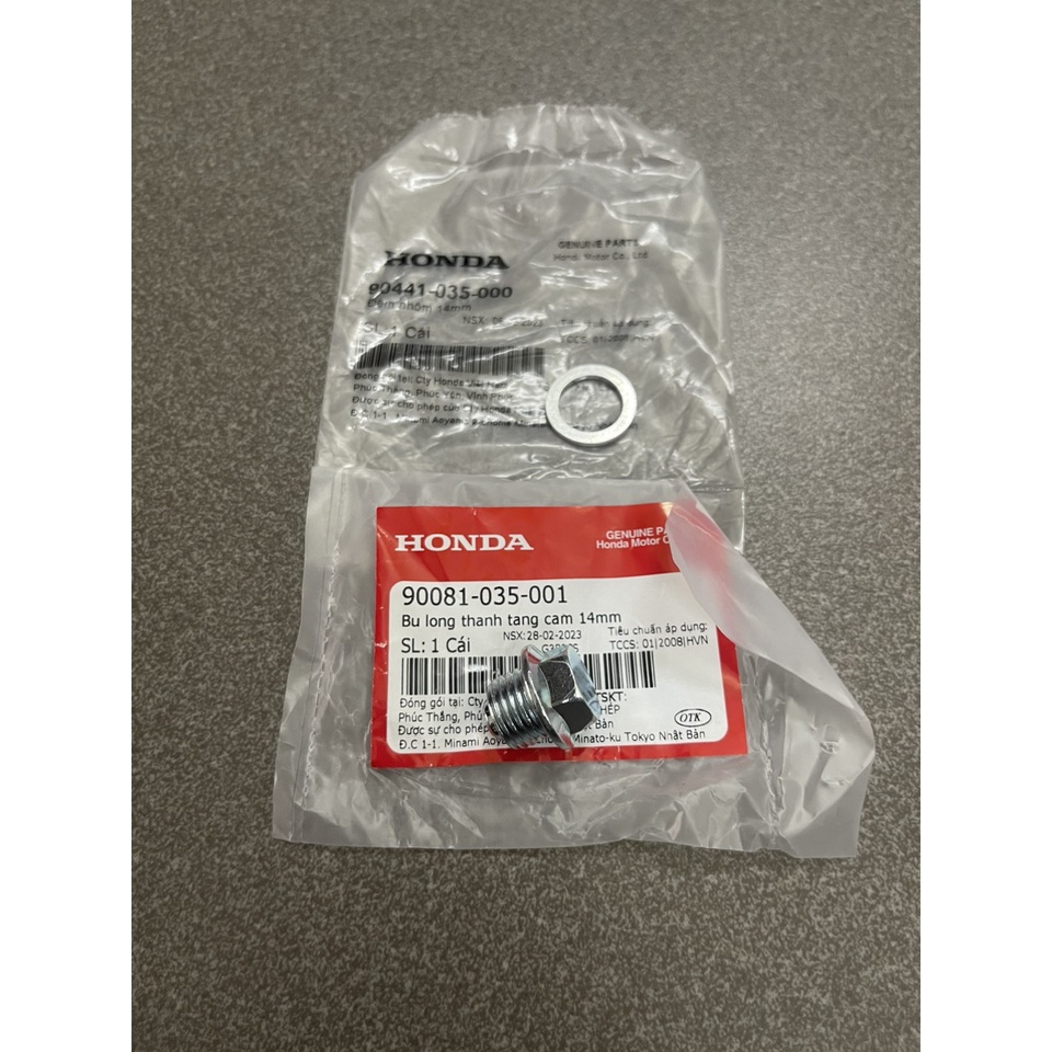 Ốc tăng long đền tăng cam xe wave nhỏ an pha bụng zx100 rs 100 future 1 90081035001 90441035000