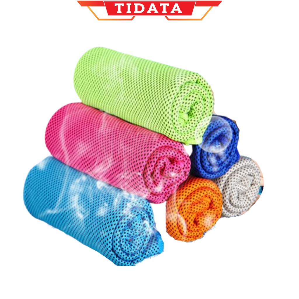 Khăn tập thể thao TIDATA tự động làm mát đa năng tiện dụng sua tan mệt mỏi