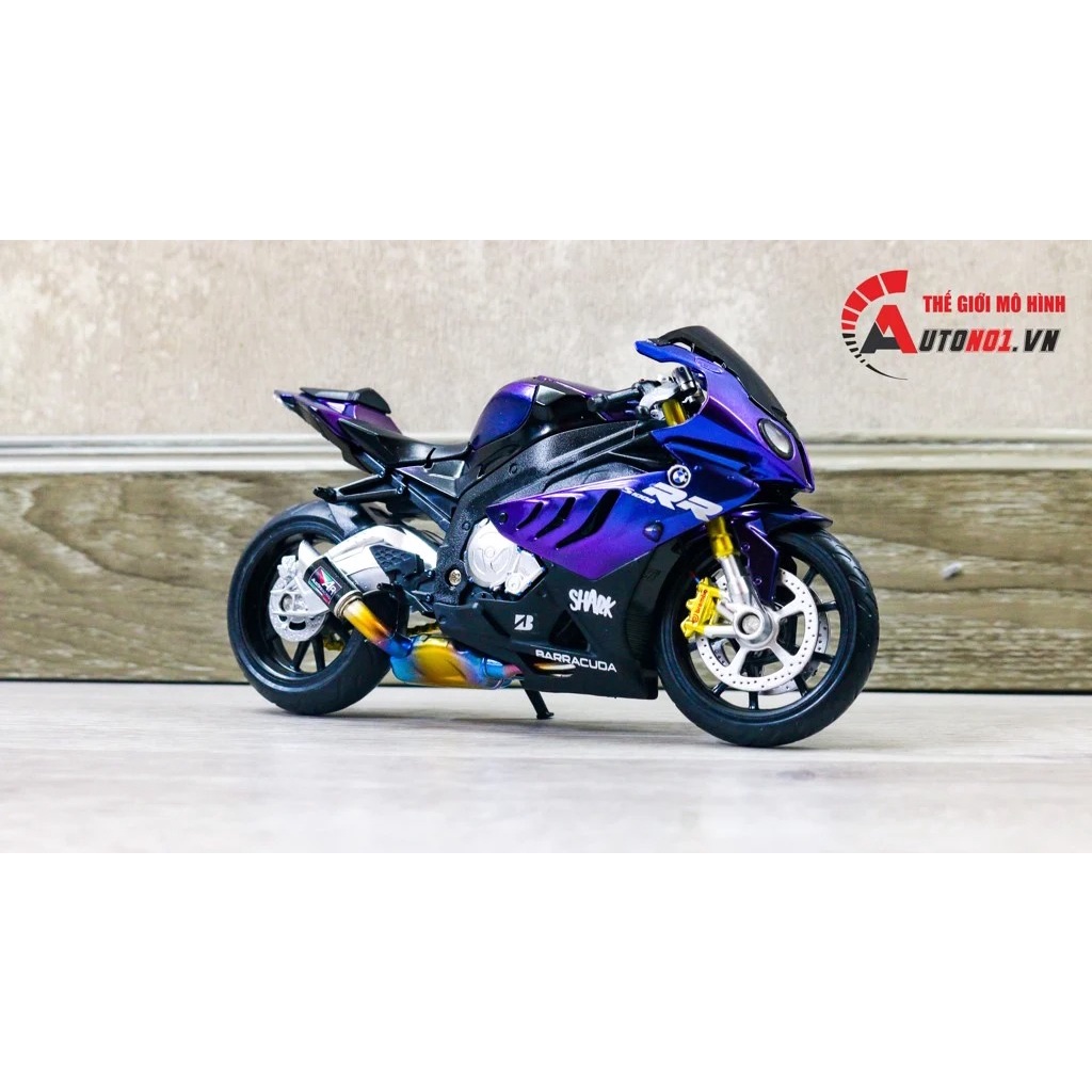 Mô hình xe độ Bmw S1000rr Galaxy 1:12 Autono1 D224F