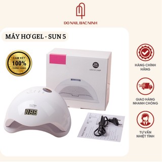 Máy hơ gel SUN 5 UV/LED tem xanh 48W 24 bóng LED , máy hơ nail mini tiện dụng