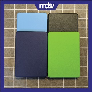Bao da cover cho máy đọc sách kindle paperwhite 4 + 5 case trơn đơn sắc