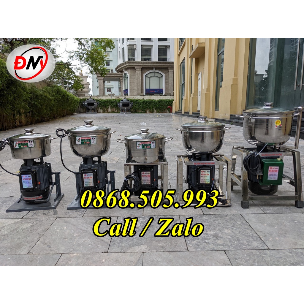 Máy Xay Thịt Công Nghiệp Làm Giò Chả, Xay Cua, Cá, Thịt Công suất 750W, 900W, 1100W, 1500W