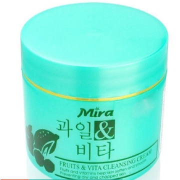 Kem Massage Tẩy Trang Xanh Mira Fruit & Vita Cleansing Cream 300ml