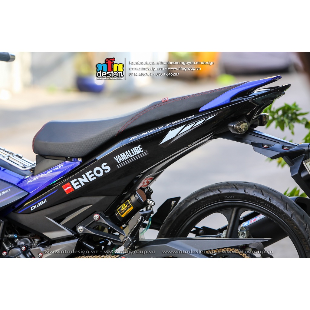 Tem Exciter 150 - mẫu Monter - in máy MUTOH