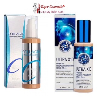 Kem nền collagen moisture enough foundation spf15 ultra x10 enough foundation spf50