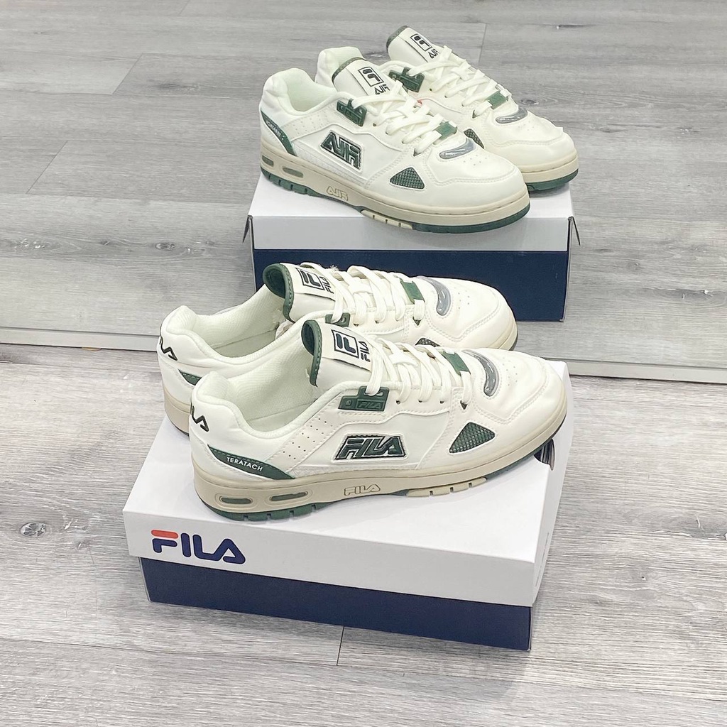 Giày thể thao Fila Teratach 600 Low White Green [ Phiên Bản Giới Hạn + Freeship]