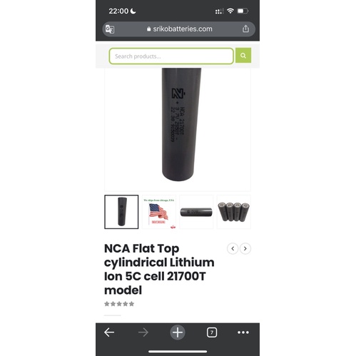 Pin 21700 cell tesla xã 20ah