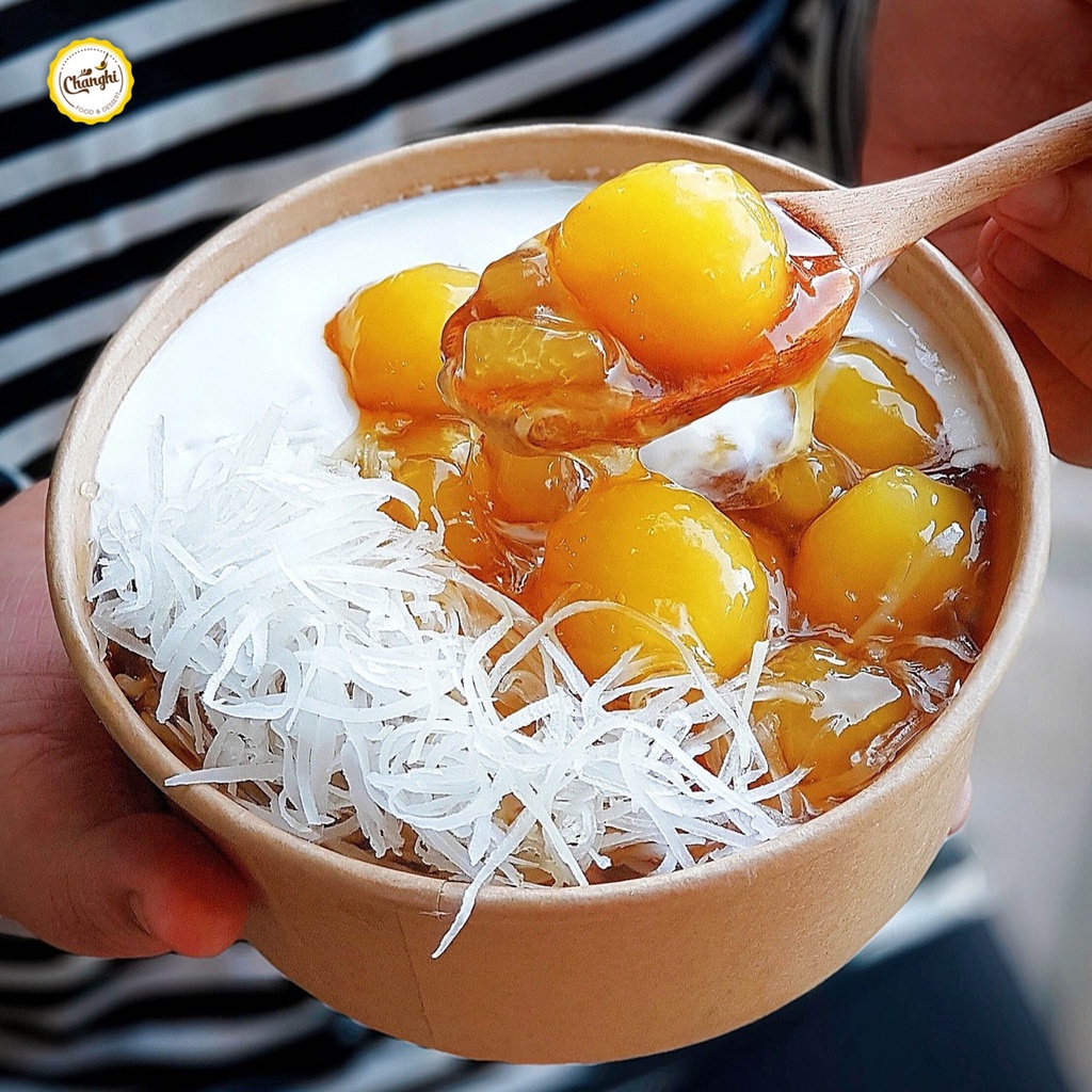 (hỏa tốc) MOCHI SẮN đông lạnh, dùng làm chè Mochi sắn cực tiện, gói 1kg