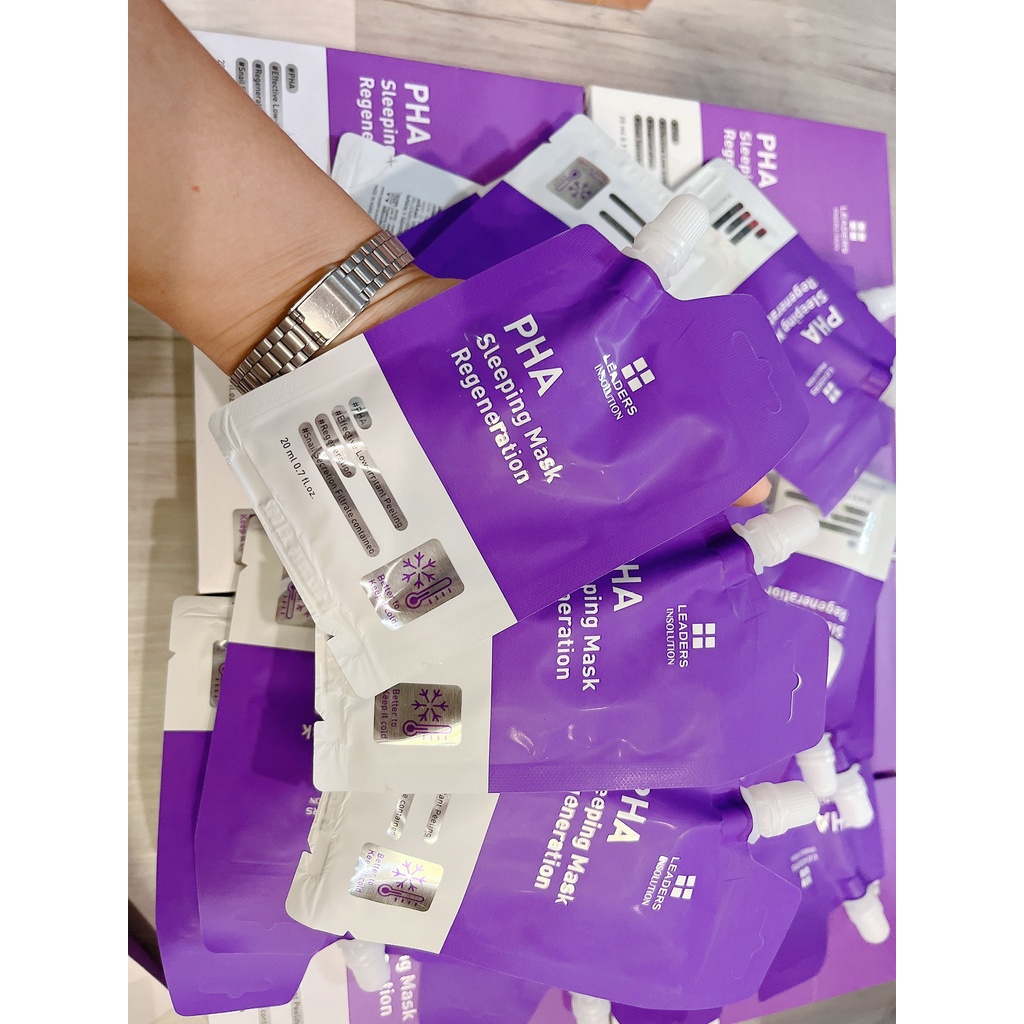 MẶT NẠ NGỦ LEADERS INSOLUTION PHA SLEEPING MASK REGENERATION