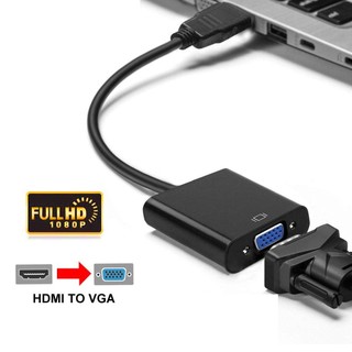 Cáp chuyển đổi hdmi sang vga bộ đầu chuyển cổng hdmi ra vga giắc hdmi to vga cho pc,laptop