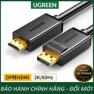 Ugreen dp101 - cáp chuyển displayport ra hdmi cao cấp