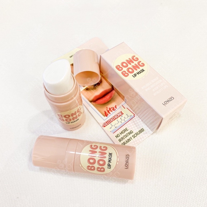 Gel Sủi Tẩy Tế Bào Chết, Giảm Thâm Môi Lovcov Bong Bong Lip Mask