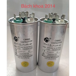 Tụ điều hòa 2 chân, 3 chân {CHỌN ĐÚNG MẪU} từ 25MF đến 70MF/tụ máy lạnh Casper, LG, Panasonic, Funiki.....