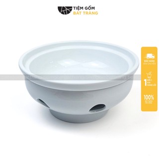 Bát Hâm Nóng Thức Ăn Bếp đun Nóng Thức Ăn Bằng Cồn Nến 3 Size Gốm Sứ Bát Tràng Cao Cấp 