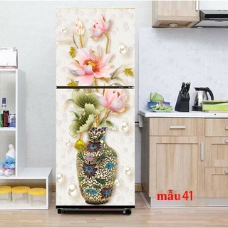 Rẻ vô địch - miếng dán tủ lạnh - decal tủ lạnh 3d - tranh dán tủ lạnh ft209174 - chống thấm mốc phù hợp mọi loại tủ
