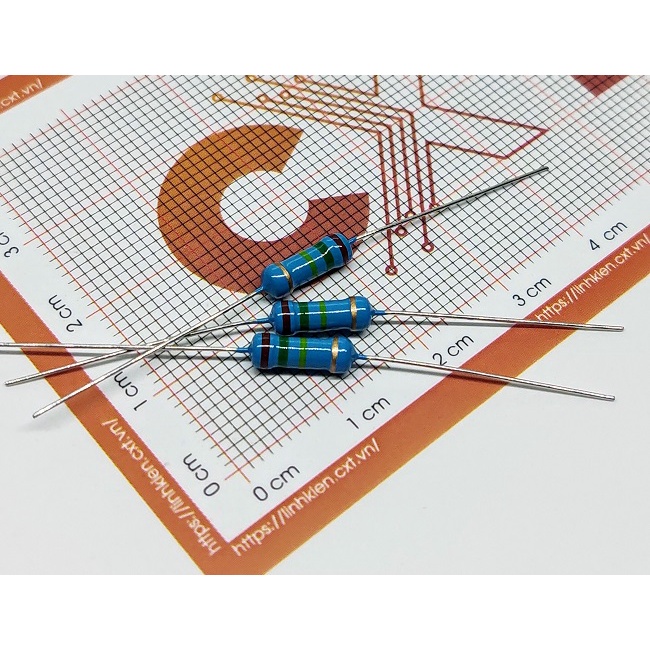 Điện trở vạch 5% 0.5W