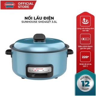 Nồi lẩu điện đa năng sunhouse shd4527 3.5 lít - hàng chính hãng