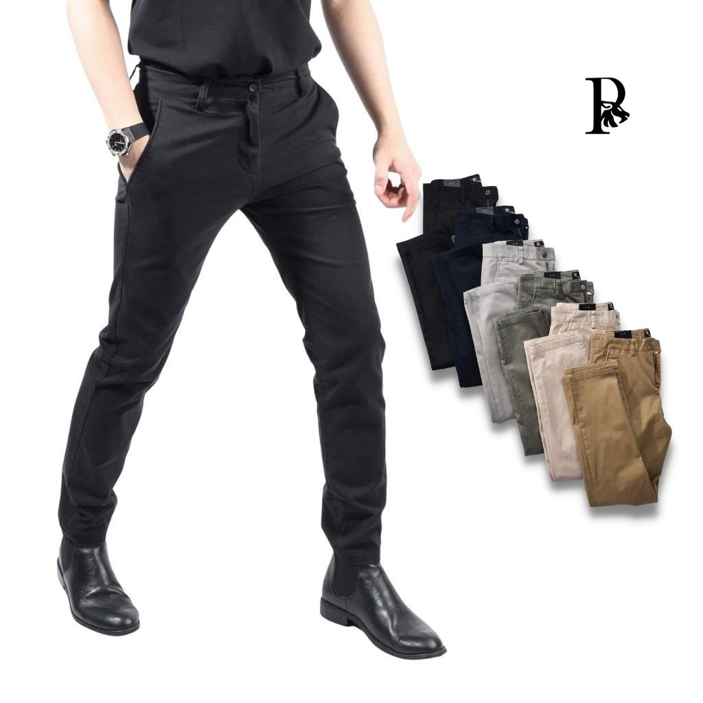 Quần kaki dài nam PUNDOHOMME ,7 màu basic , chất kaki mềm mịn cao cấp , dễ phối QDPD06