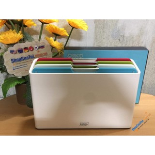 Set 4 thớt Joseph Joseph 60196 Folio [NHẬP ĐỨC CHÍNH HÃNG]