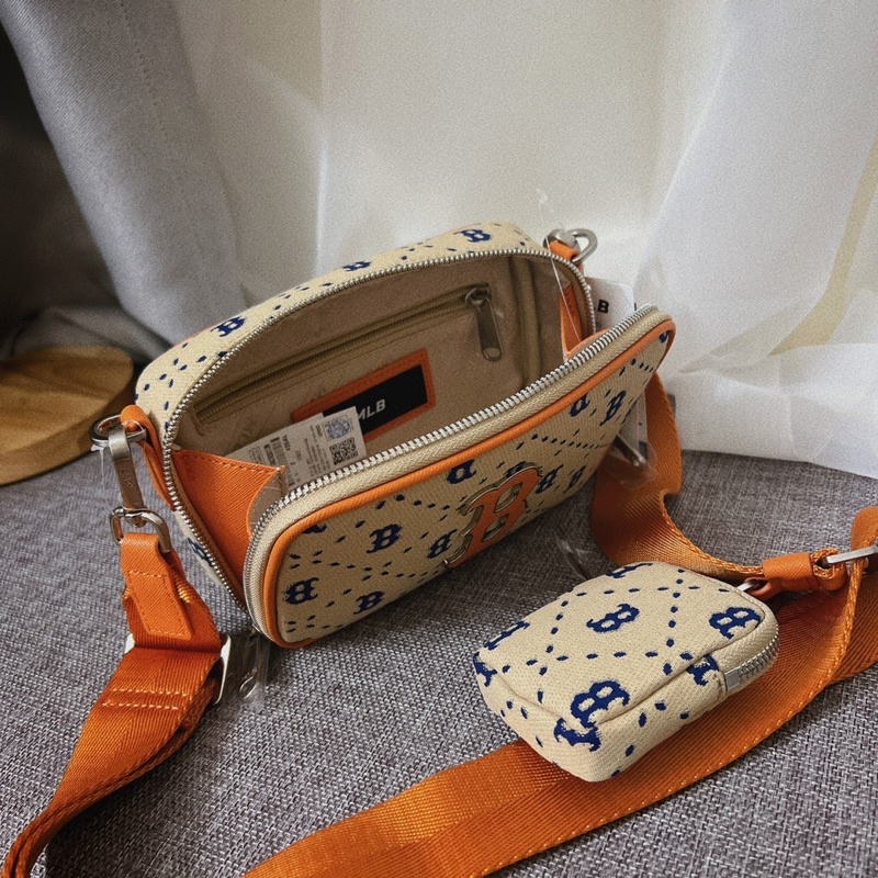 Túi MLB Monogram Jacquard Mini Crossbody - Túi đeo chéo MLB Chính hãng