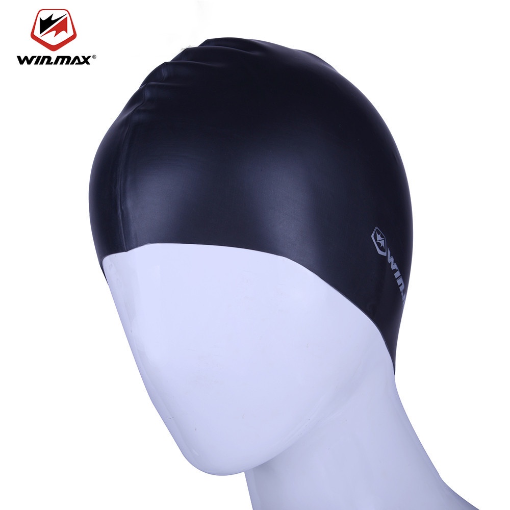 Mũ bơi WINMAX bằng silicon co giãn bền bỉ chuyên dụng cho nam và nữ