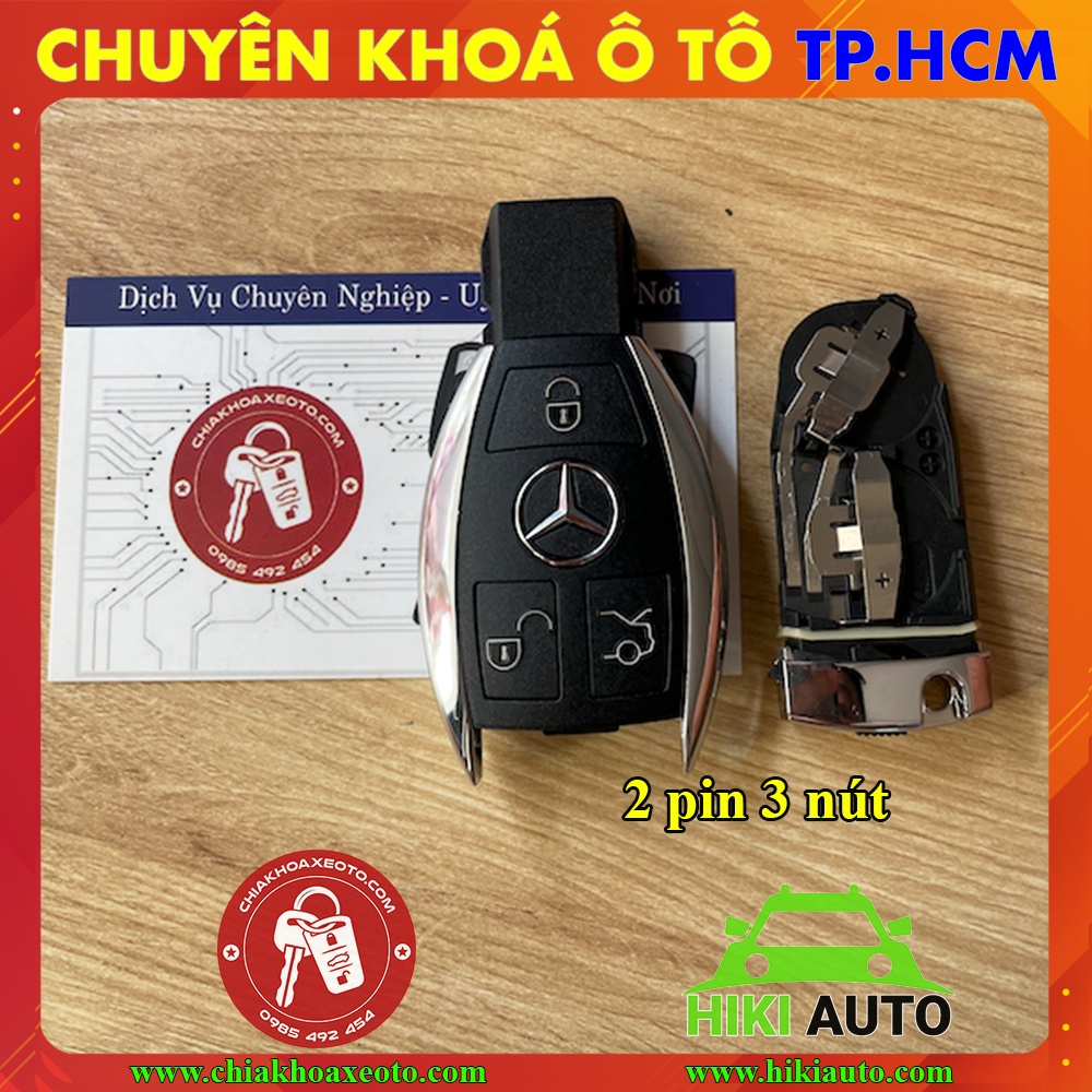 Vỏ chìa khoá Mercedes C E S GLC Class, Thay thế vỏ chìa khoá mới mang lại nét đẹp như thuở ban đầu mới mua xe