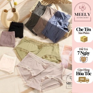 Quần Lót Su Lụa Nữ Không VIền Cao Cấp Nâng Mông Cạp Vừa  Mềm Mại Siêu Mát Co Giãn 4 Chiều Nhẹ Như Không Mặc - 1739