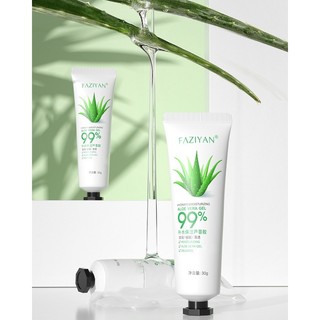 Gel Nha Đam dưỡng ẩm 99% FAZIYAN - Gel Lô Hội nội địa Trung dưỡng da, cấp ẩm cho da mặt 30gr