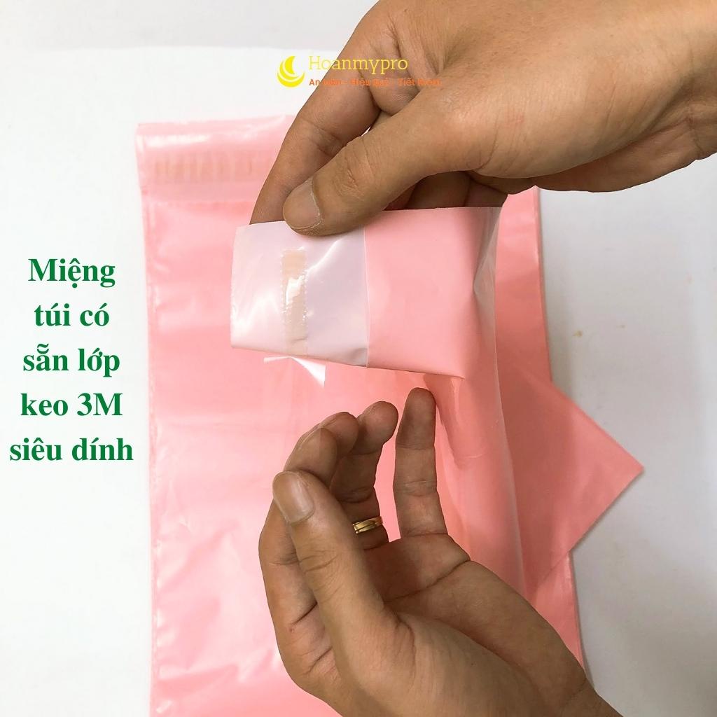 1kg Túi niêm phong gói hàng màu hồng