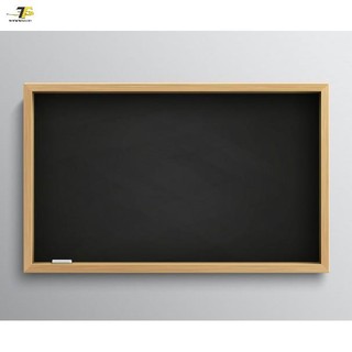 Bảng đen khung gỗ 2 mặt kích thước 60 x 100cm tặng kèm phấn