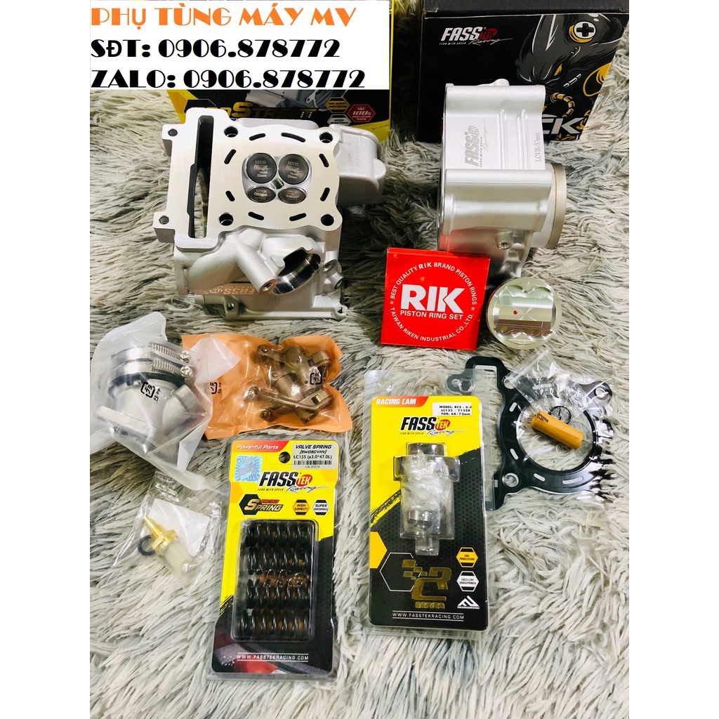 Combo FASSTek 57 Dên Zin dành cho xe Ex135/150