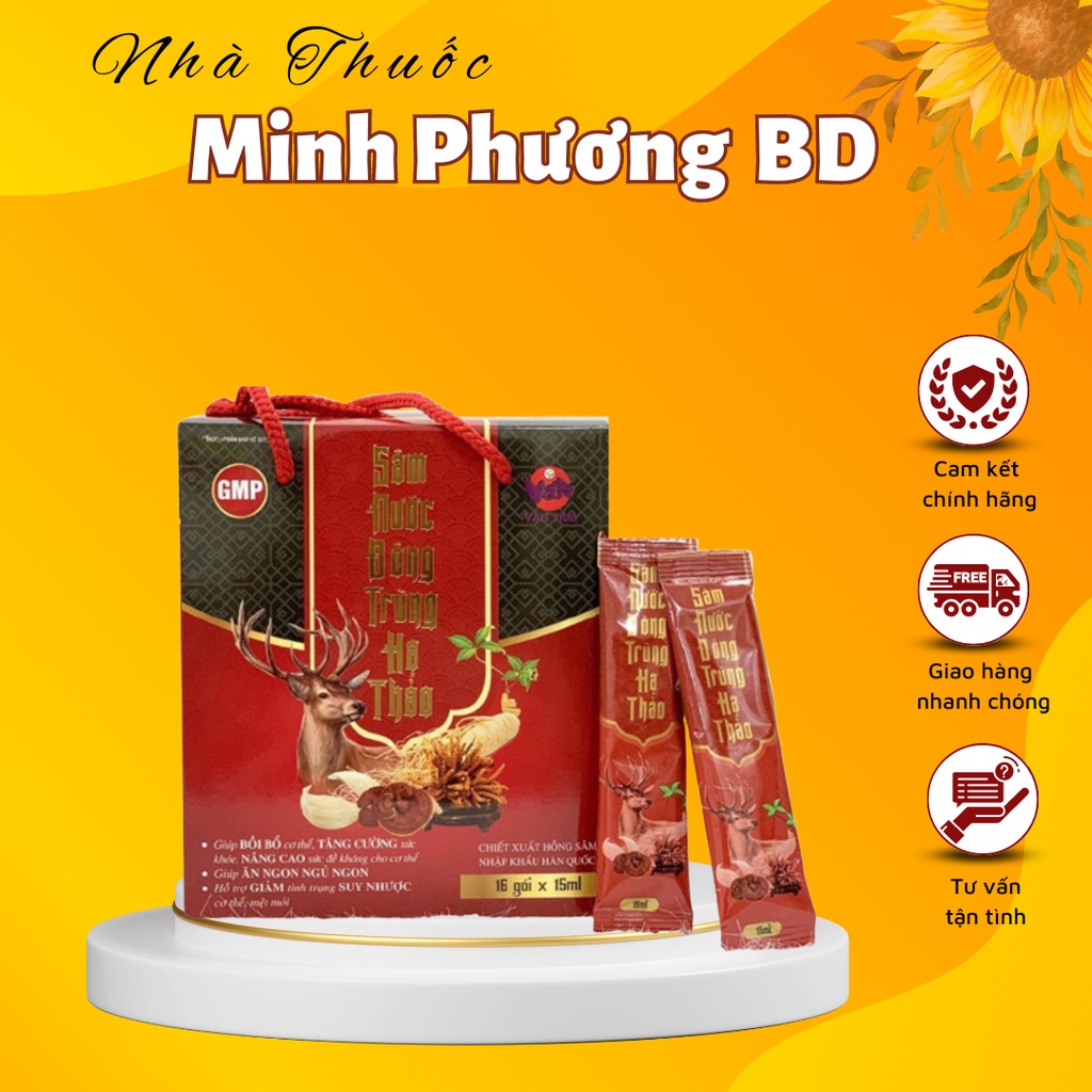 SÂM NƯỚC ĐÔNG TRÙNG HẠ THẢO VẠN TAM GIÚP BỒI BỔ CƠ THỂ TĂNG SỨC KHỎE HỖ TRỢ