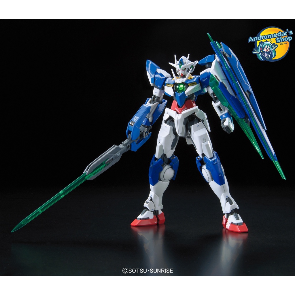 [Bandai] Mô hình lắp ráp Gundam 00 Real Grade 21 1/144 RG GNT-0000 00 QAN[T] Gundam Model Kits