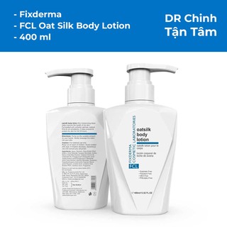 Sữa dưỡng ẩm toàn thân Fixderma FCL Oat Silk Body Lotion & dùng được cho cả da nhạy cảm DR Chinh Tận Tâm