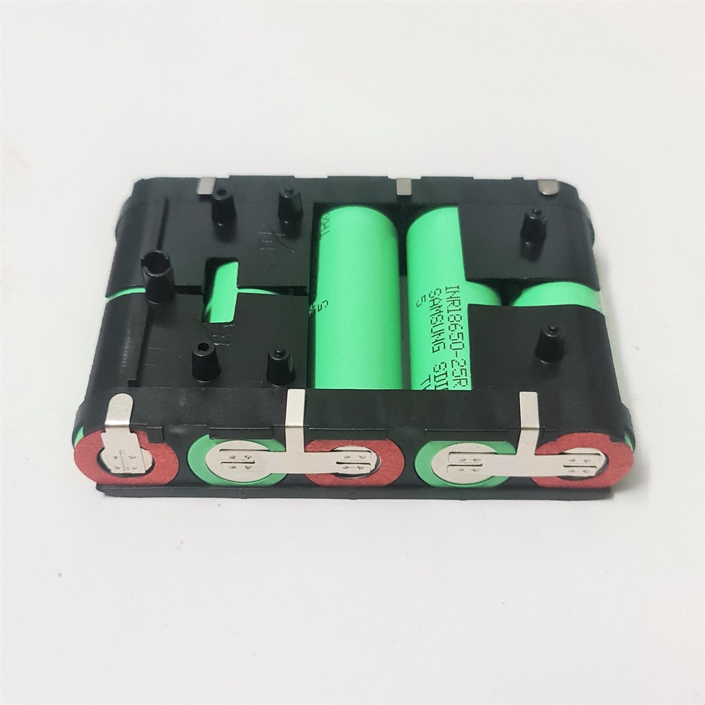 Khối Pin 5S 21V 2.5AH 5 cell Samsung 25R Đóng sẵn . Thay pin máy khoan, máy bắt vít 21V.. - Limo