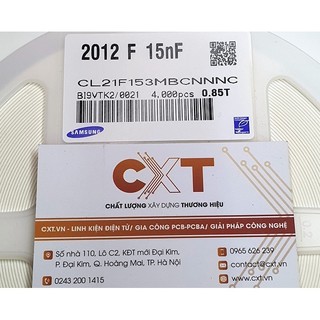 Tụ 0805 50V 10% (10c)